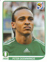 Peter Odemwingie Nigeria samolepka Panini World Cup 2010 #138